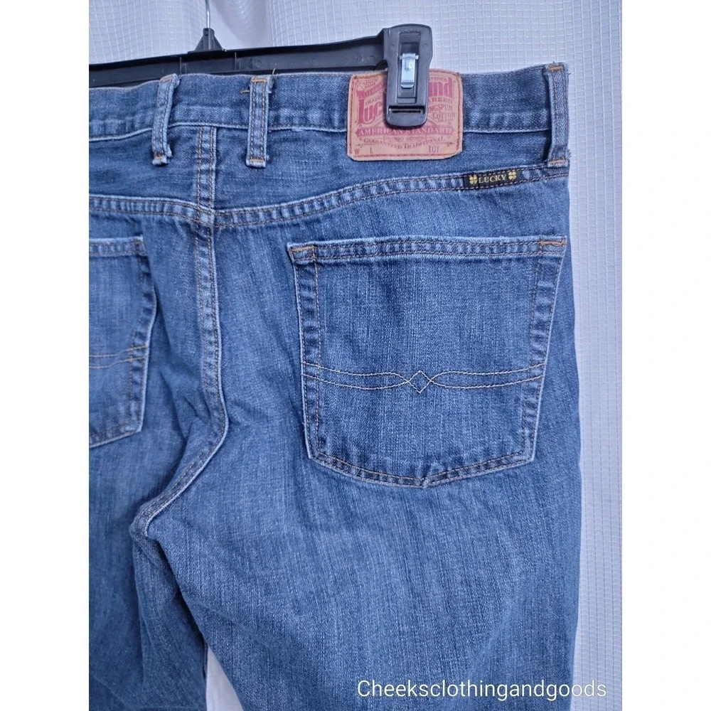 Lucky Brand 221 Straight Mid-Rise Jeans Men's 36x31